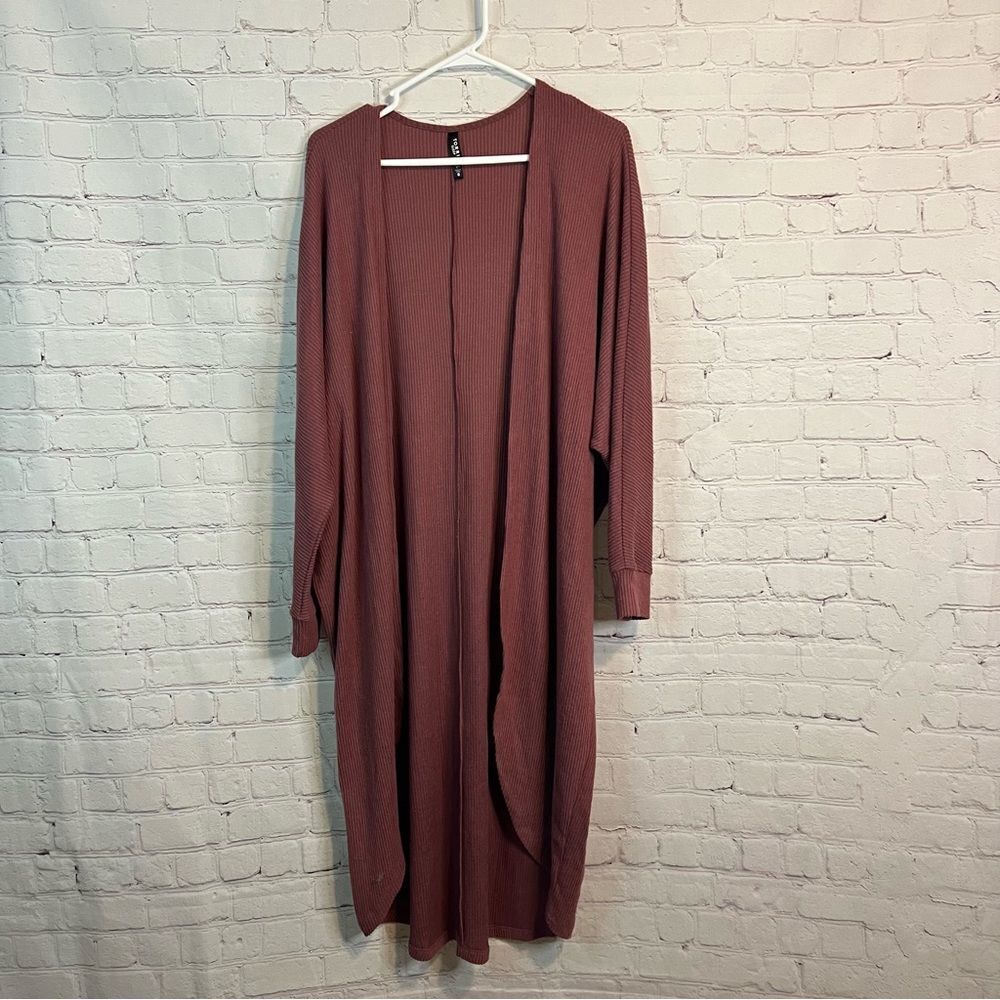 Torrid Sleep Open Front Duster Size 0 Mauve - image 1